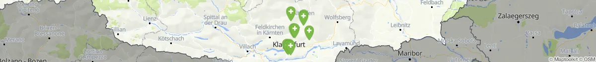 Map view for Pharmacy emergency services nearby Sankt Veit an der Glan (Kärnten)